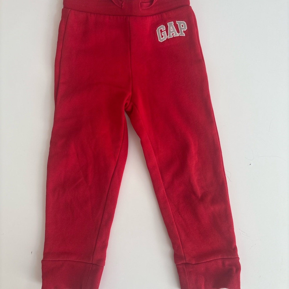 GAP Kids Red Joggers